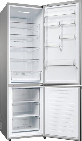 Haier Frigorifero Combinato Capacit 406 Litri Classe energetica D Raffreddamento No Frost colore Argento - HDPW3620DNPK 2D Series 3 PRO