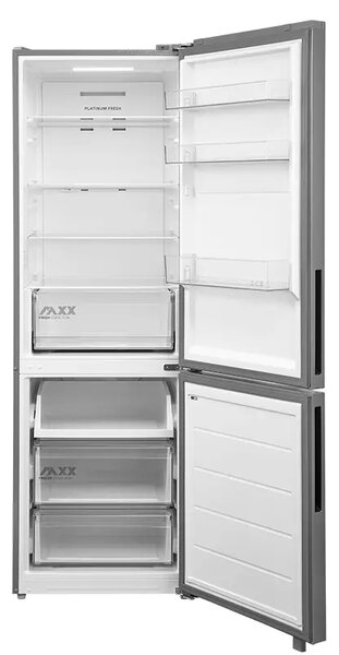 MIDEA Frigorifero Combinato Capacit 401 Litri Classe energetica E Raffreddamento No Frost colore Inox - MDRB548MME46