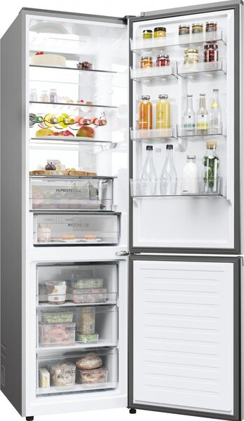 Haier Frigorifero Combinato Capacit 409 Litri Classe energetica A Raffreddamento No Frost colore Acciaio Inox - HDPW7620ANPK