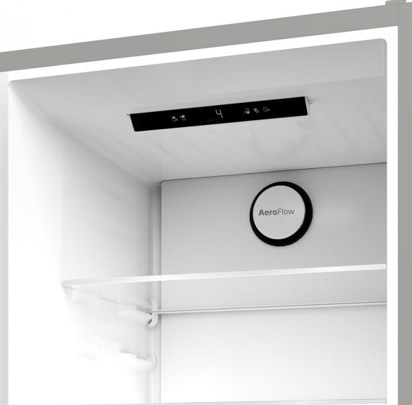Beko Frigorifero Combinato Capacit 407 Litri Classe energetica C Raffreddamento No Frost colore Metallico - B5EUNA406HXB