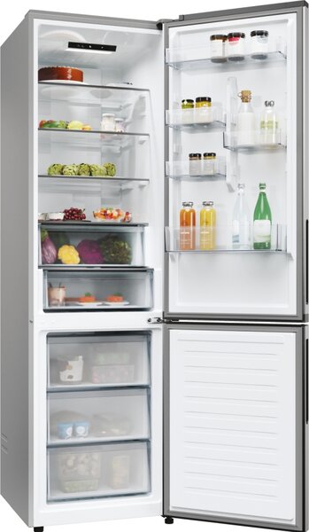 Candy Frigorifero Combinato Capacit 409 Litri Classe energetica E Raffreddamento No Frost colore Inox - CNCQ2T620EX