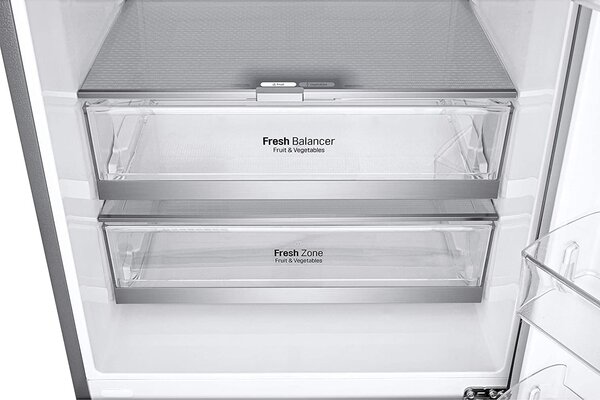 Lg Frigorifero Combinato Capacit 462 Litri Classe energetica E Raffreddamento No Frost colore Inox - GBB567PZCMB