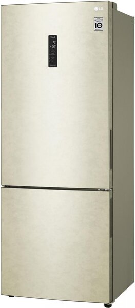 Lg Frigorifero Combinato Capacit 462 Litri Classe energetica E Raffreddamento No Frost colore Sabbia - GBB567SECMN