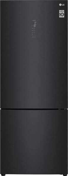 Lg Frigorifero Combinato Capacit 462 Litri Classe energetica E No Frost colore Nero - GBB569MCAMN.AMCQEUT