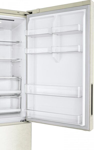 Lg Frigorifero Combinato Capacit 462 Litri Classe energetica E Raffreddamento No Frost colore Sabbia - GBB567SECMN