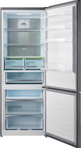 MIDEA Frigorifero Combinato Capacit 468 Litri Classe energetica E Raffreddamento No Frost colore Inox - MDRB593FGE02