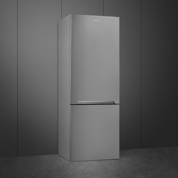 Smeg Frigorifero Combinato Capacit 481 Litri Classe energetica E Raffreddamento No Frost colore Acciaio Inox - FC48XNE