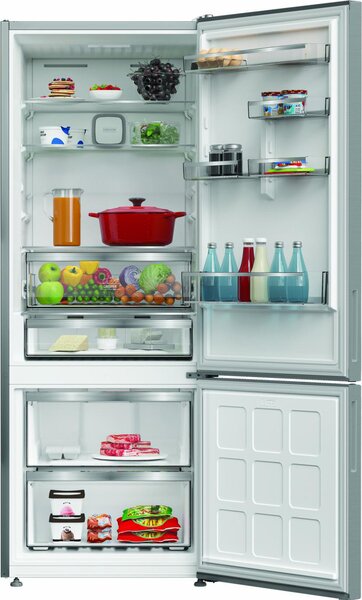 Hotpoint Ariston Frigorifero Combinato Capacit 475 Litri Classe energetica E Raffreddamento No Frost colore Acciaio Inox - HPAK2 6472 XP4E