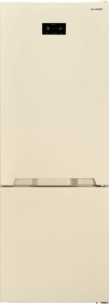 Sharp Frigorifero Combinato Capacit 481 Litri Classe energetica E Raffreddamento Advanced No Frost colore Beige - SJ-NBA34IHXJE