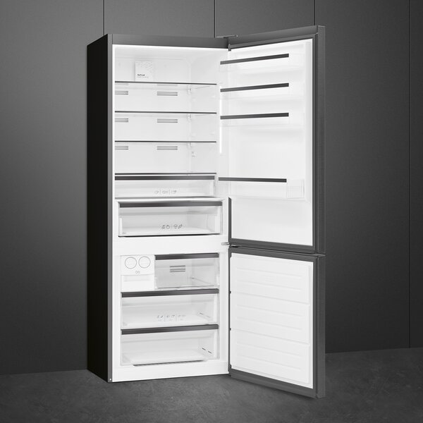 Smeg Frigorifero Combinato Capacit 481 Litri Classe energetica D Raffreddamento No Frost colore Inox - FC48KDND