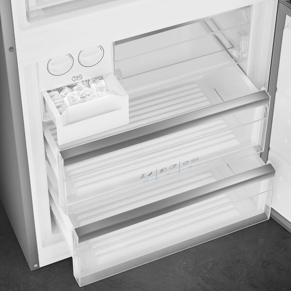 Smeg Frigorifero Combinato Capacit 481 Litri Classe energetica E Raffreddamento No Frost colore Inox - FC48XDNE