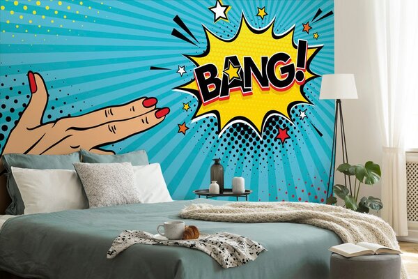 Carta da parati – Motivo pop art – BANG!