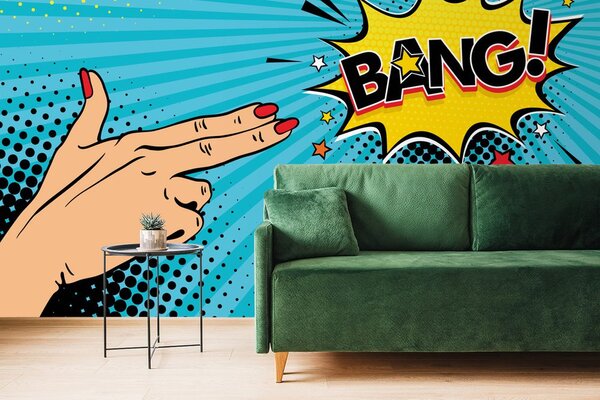 Carta da parati – Motivo pop art – BANG!