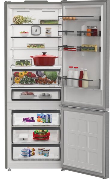 Whirlpool Frigorifero Combinato Capacit 490 Litri Classe energetica D Raffreddamento No Frost colore Acciaio Inox - WHK2 6493 X5E