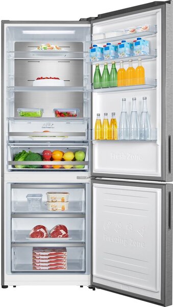 Hisense Frigorifero Combinato Capacit 495 Litri Classe E Raffreddamento No Frost colore Inox - RB645N4BIE