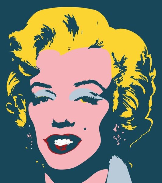Carta da parati – Marilyn Monroe in design pop art