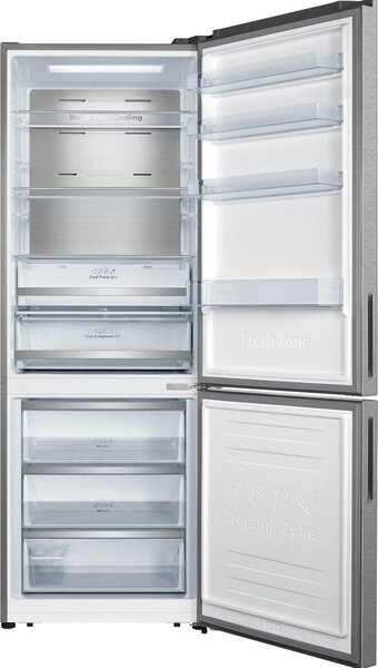 Hisense Frigorifero Combinato Capacit 495 Litri Classe E Raffreddamento No Frost colore Inox - RB645N4BIE