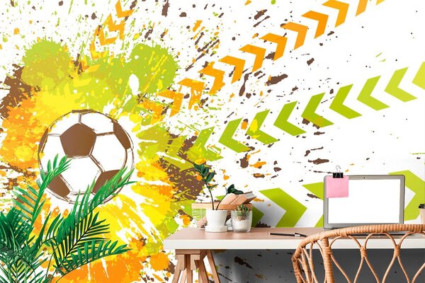 Carta da parati – Pallone da Calcio per Teenager
