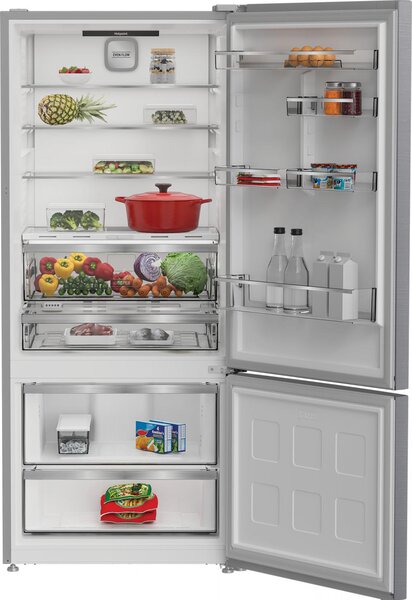 Hotpoint Ariston Frigorifero Combinato Capacit 551 Litri Classe energetica D Raffreddamento No Frost colore Acciaio Inox - HPAK2 6553 XP5E
