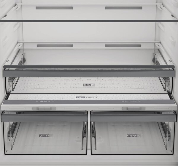 Whirlpool Frigorifero Combinato Capacit 615 Litri Classe energetica C Raffreddamento No Frost colore Acciaio Inox - WHK2 6614 X6E