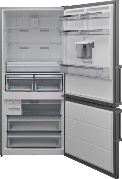 Sharp Frigorifero Combinato Capacit 588 Litri Classe energetica E Raffreddamento No Frost colore Inox - SJ-NBA35CHDIE