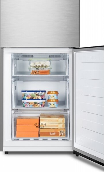 Hisense Frigorifero Combinato Classe D Capacit 326 Litri No Frost Inverter colore Inox - RB390N4CCD1