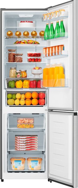 Hisense Frigorifero Combinato Classe D Capacit 336 Litri No Frost Inverter colore Inox - RB440N4ACD