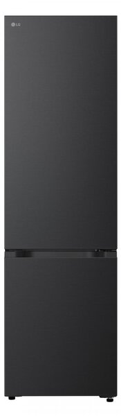 Lg Frigorifero Combinato Classe B Capacit 375 Litri Raffreddamento No Frost AI Inverter colore Black Steel - GBBS726BEV Fit & Max 60cm