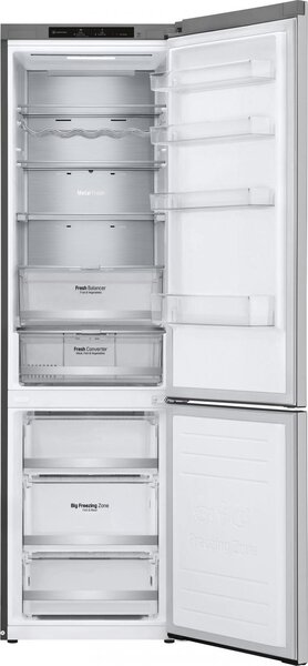Lg Frigorifero Combinato Classe C Capacit 277 Litri Total No Frost con Smart Inverter colore Inox - GBB72NSVCN1