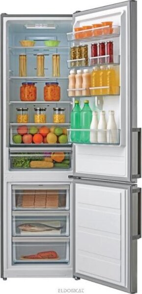 Ocean Frigorifero Combinato Classe E Capacit 360 litri No Frost Inverter colore Inox - OCC468INED