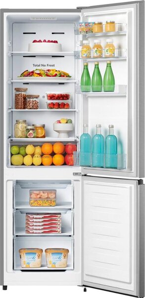 Hisense Frigorifero Combinato Classe energetica E Capacit 255 Litri Total No Frost colore Inox - FCN255ACE