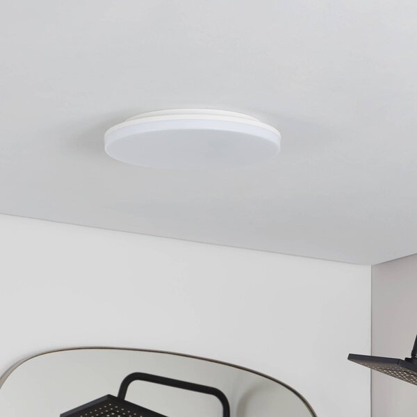 Plafoniera a LED Artin PRIOS, Bianco / Opale, Bagno, Plastica, Moderno, Plafoniera LED