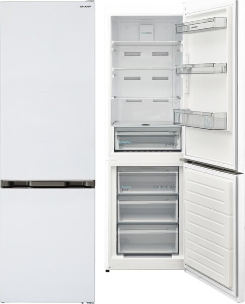 Sharp Frigorifero Combinato No Frost Capacit 331 Litri Classe E Illuminazione LED colore Bianco - SJ-FBA11DMXWE