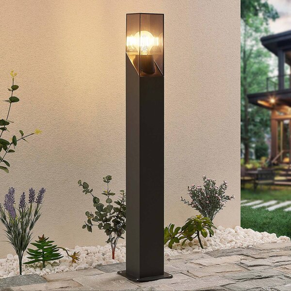 Lampade da terra LED: Piantana LED 4W Colore Nero in Alluminio con