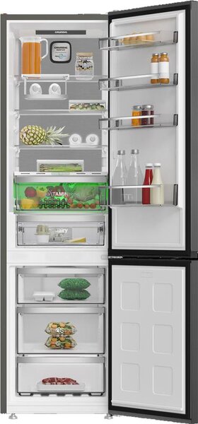 Grundig Frigorifero Combinato No Frost Capacit 324 litri Classe C Inverter colore Dark Inox - GKPN 66840 LXRW
