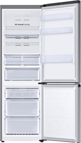 Samsung Frigorifero Combinato No Frost Capacit 344 Litri Classe energetica D colore Inox - RB34C675DSA