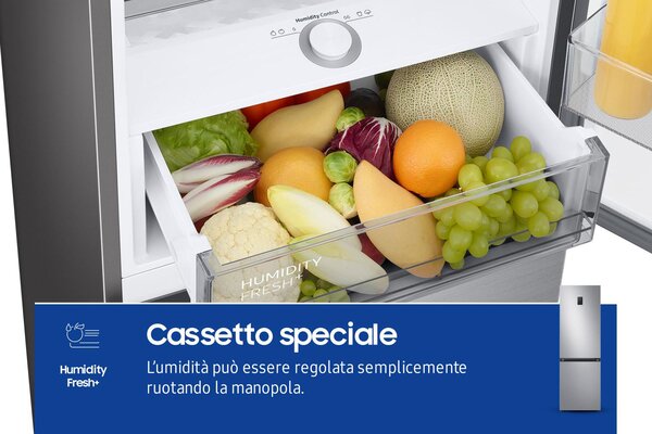 Samsung Frigorifero Combinato No Frost Capacit 344 Litri Classe energetica D colore Inox - RB34C675DSA