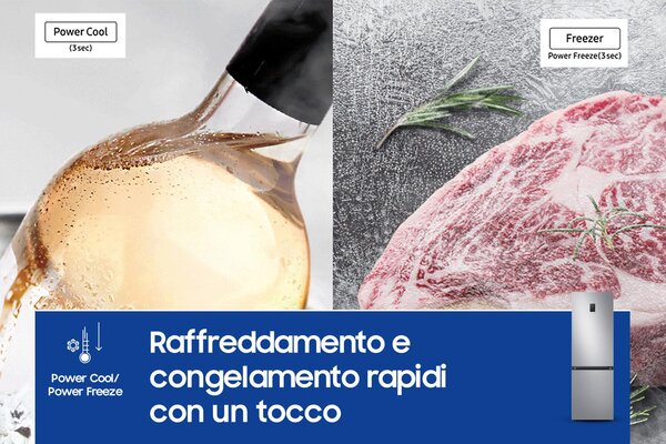 Samsung Frigorifero Combinato No Frost Capacit 344 Litri Classe energetica D colore Inox - RB34C675DSA