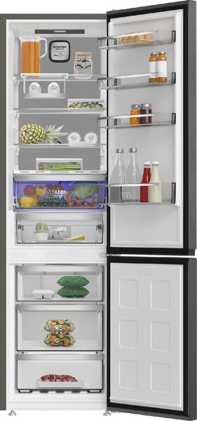 Grundig Frigorifero Combinato No Frost Capacit 355 litri Classe C Inverter colore Inox - GKPN 66940 LXRW