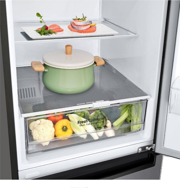 Lg Frigorifero Combinato No Frost Capacit 384 Litri Classe D colore Grafite - GBP62DSSGR