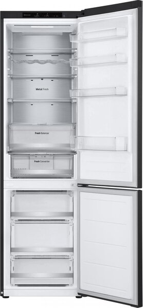 Lg Frigorifero Combinato No Frost Capacit 387 Litri Classe energetica A Fresh Converter colore Nero - GBV7280AEV