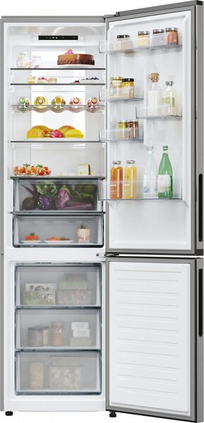 Candy Frigorifero Combinato No Frost Capacit 409 Litri Classe energetica E colore Inox - CNCQ4T620EX