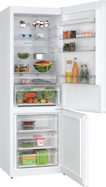 Bosch Frigorifero Combinato No Frost Capacit 440 Litri Classe D colore Bianco - KGN497WDF Serie 4