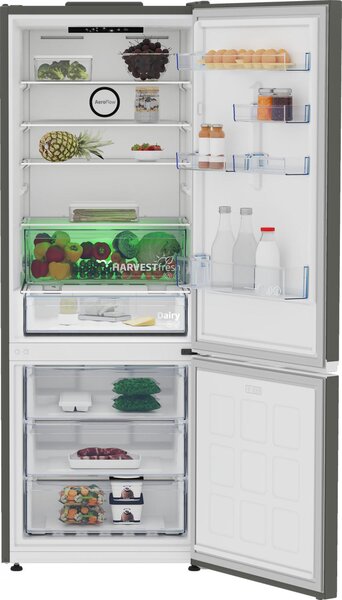 Beko Frigorifero Combinato No Frost Capacit 490 Litri Classe E colore Grigio - B3RCNE564H