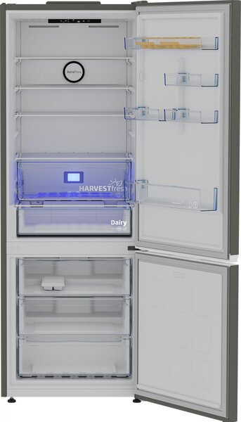 Beko Frigorifero Combinato No Frost Capacit 490 Litri Classe E colore Grigio - B3RCNE564H