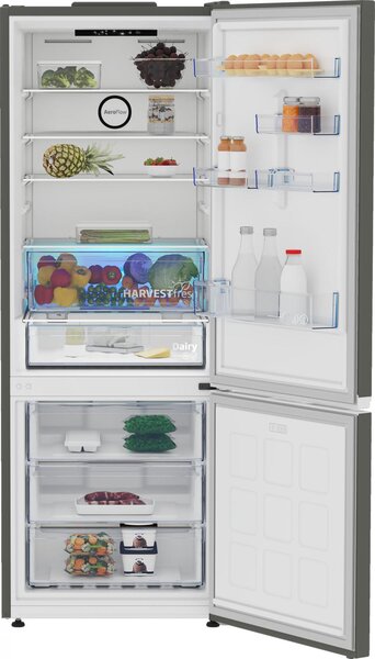Beko Frigorifero Combinato No Frost Capacit 490 Litri Classe E colore Grigio - B3RCNE564H