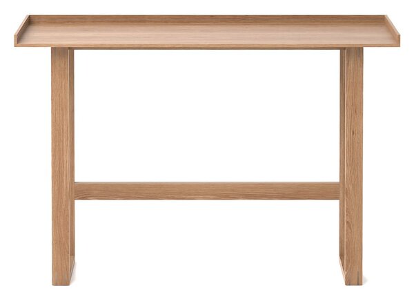 Scrivania in legno massiccio di quercia Slim - Wireworks