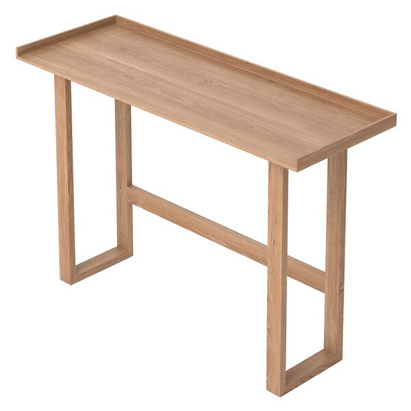 Scrivania in legno massiccio di quercia Slim - Wireworks