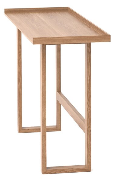 Scrivania in legno massiccio di quercia Slim - Wireworks
