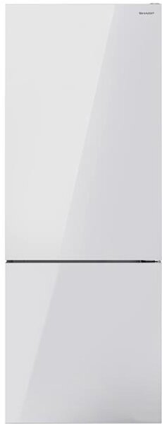 Sharp Frigorifero Combinato No Frost Classe E Capacit 481 Litri colore Vetro Bianco - SJ-BA34IMWGE